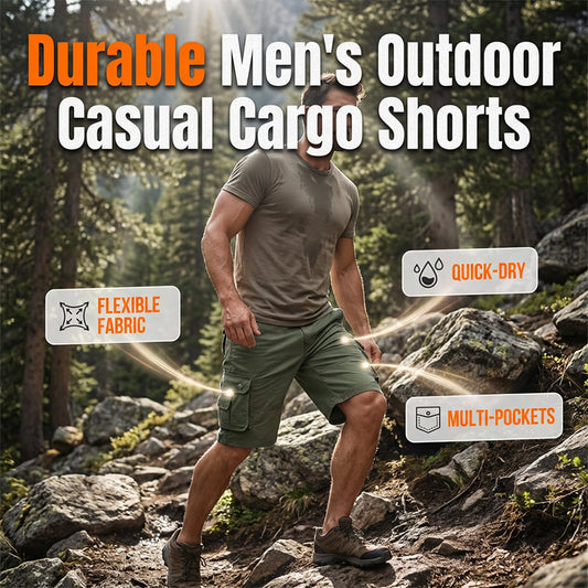 Men's Outdoor Casual Cargo Shorts