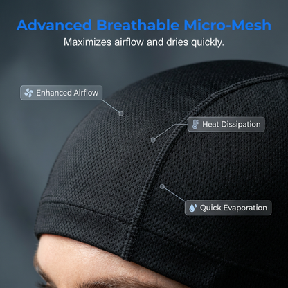 Breathable Outdoor Skull Cap with Neck Cover