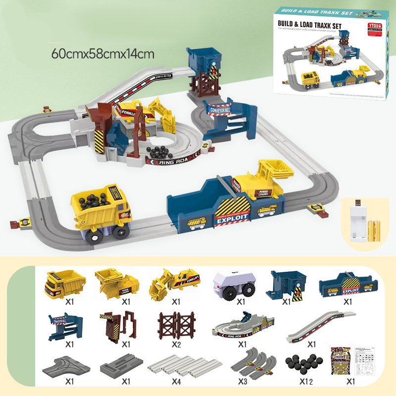 Interactive Electric Quarry Adventure Train & Track Set