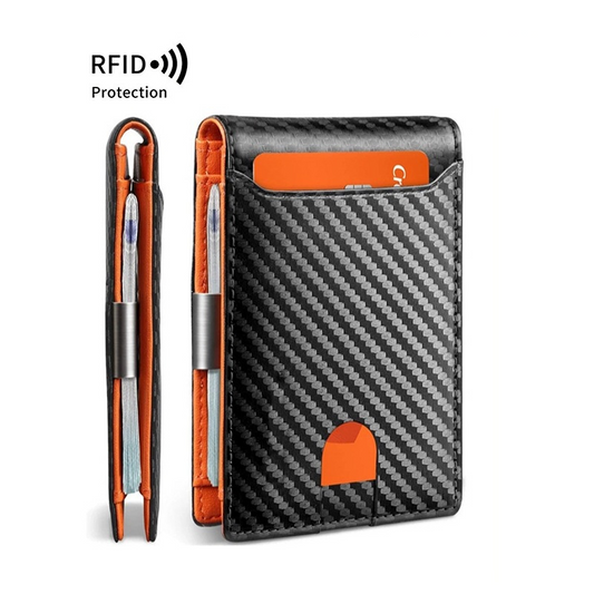 Minimalist Men's Card Holder Wallet with RFID Blocking