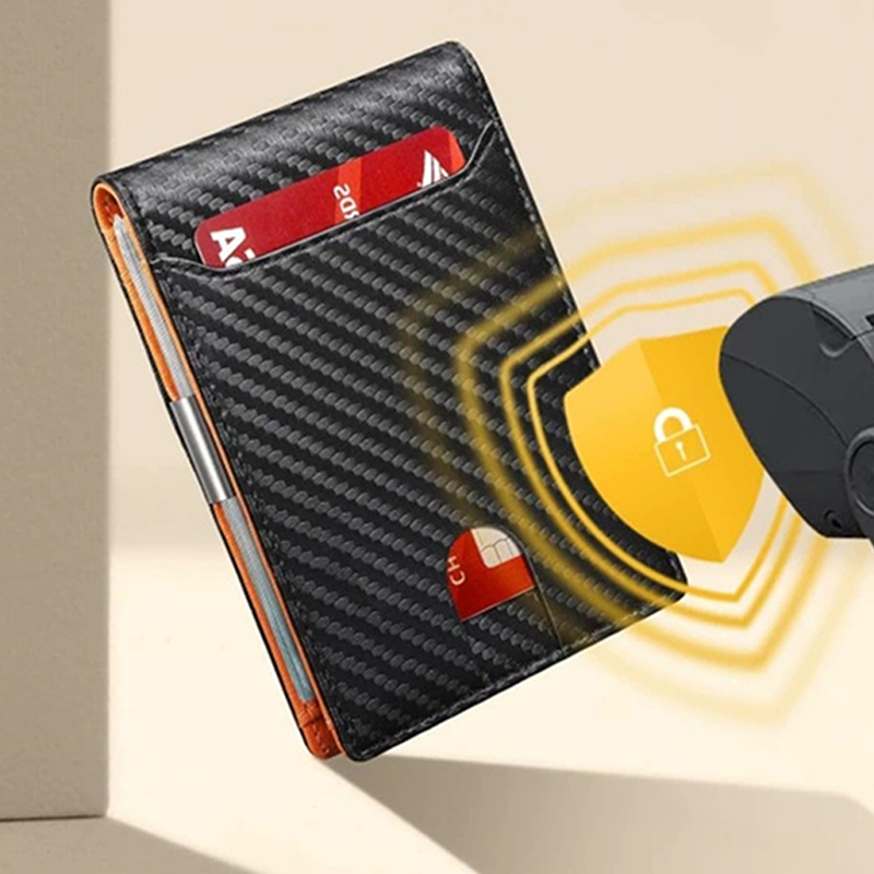 Minimalist Men's Card Holder Wallet with RFID Blocking