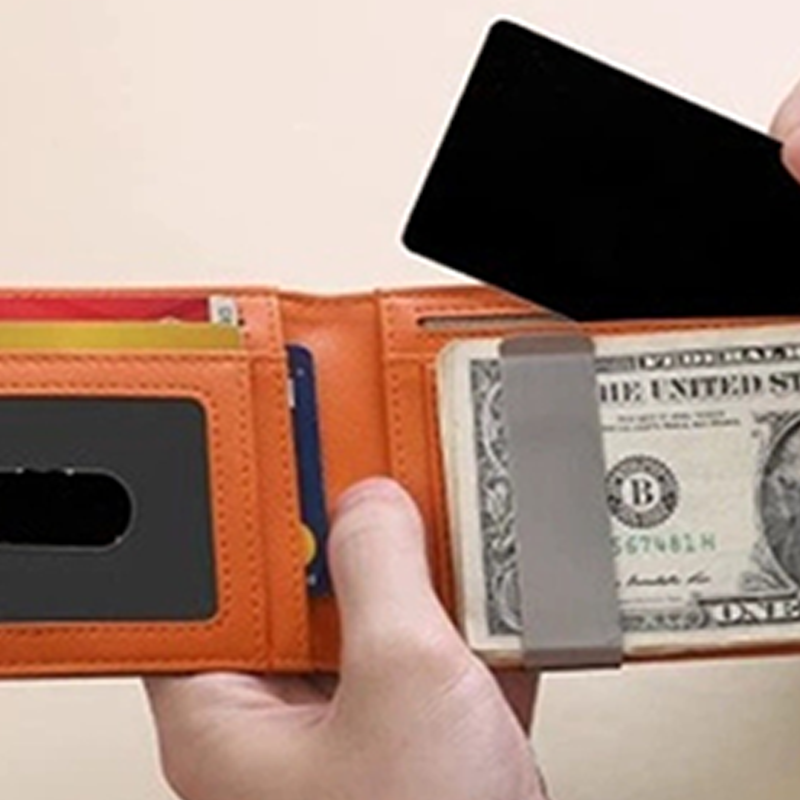 Minimalist Men's Card Holder Wallet with RFID Blocking