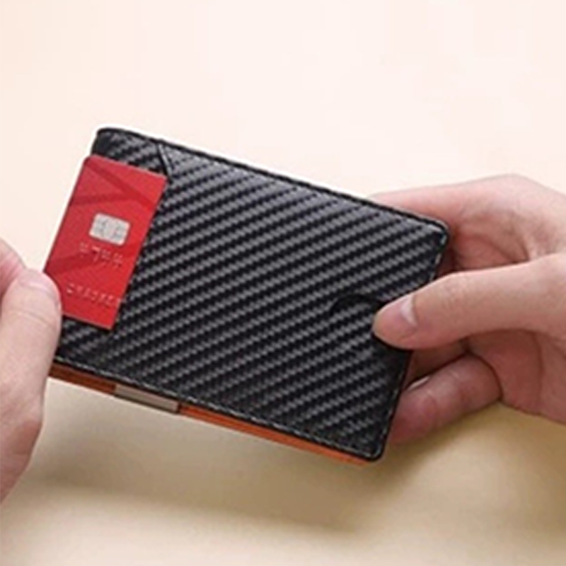 Minimalist Men's Card Holder Wallet with RFID Blocking