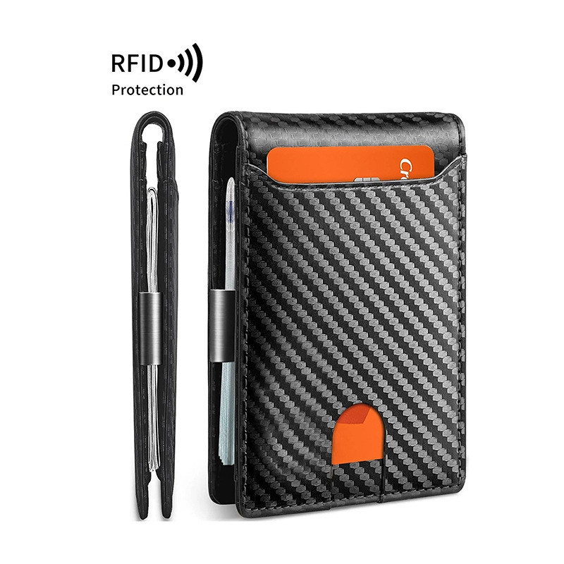 Minimalist Men's Card Holder Wallet with RFID Blocking