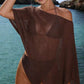 Women's Hollow Out Knit Shawl Poncho