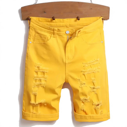 Men's Casual Summer Ripped Shorts
