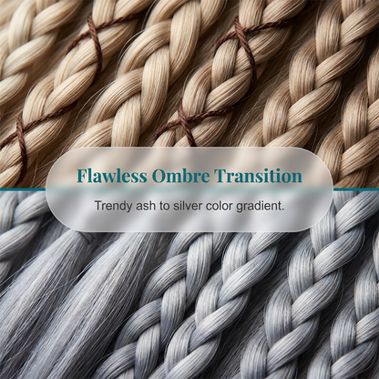 🔥Maillard Style Pre-Braided Hair Extensions