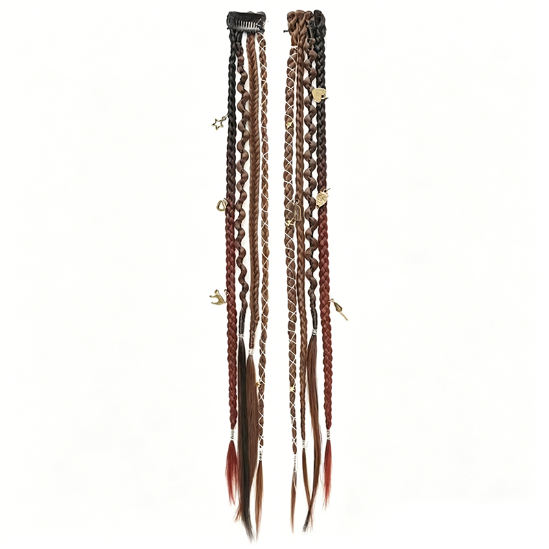 🔥Maillard Style Pre-Braided Hair Extensions