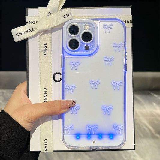 📱✨ LIMITED-TIME 60% OFF! LED Light-Up Bow Phone Case – Incoming Call Glow, Shock Protection & Soft TPU Comfort 🎀
