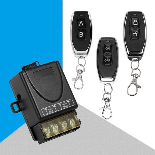 🔌 ⚡Wireless Remote Control Switch and Receiver Kit – Easy Installation, Wide Compatibility & Safe Operation 🏠