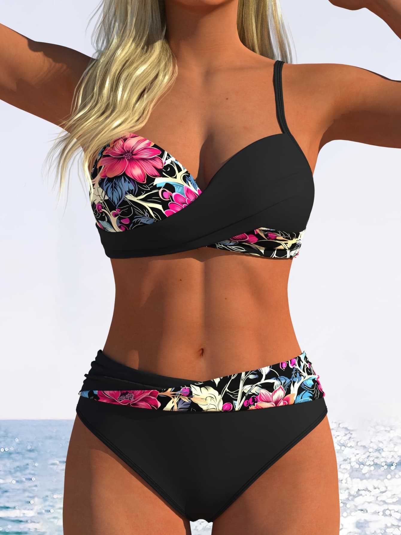 Women's Push-Up Two-Piece Bikini Set