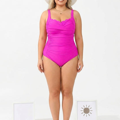 Women's Classic Plus-Size One-Piece Swimsuit