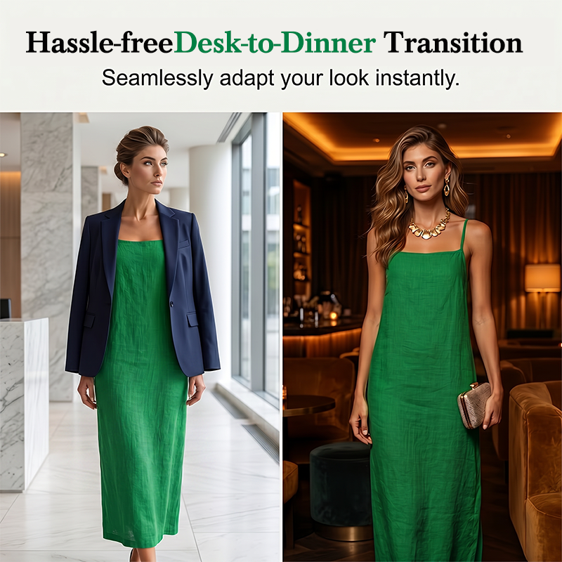 Women's Casual Solid Color Slip Dress