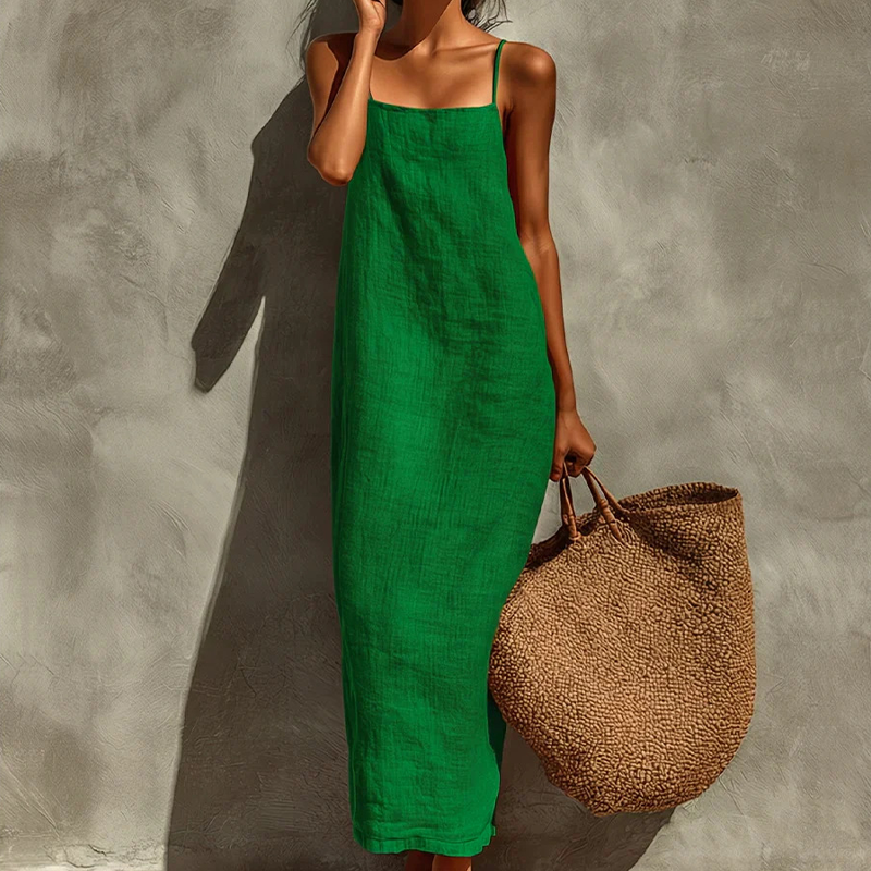 Women's Casual Solid Color Slip Dress