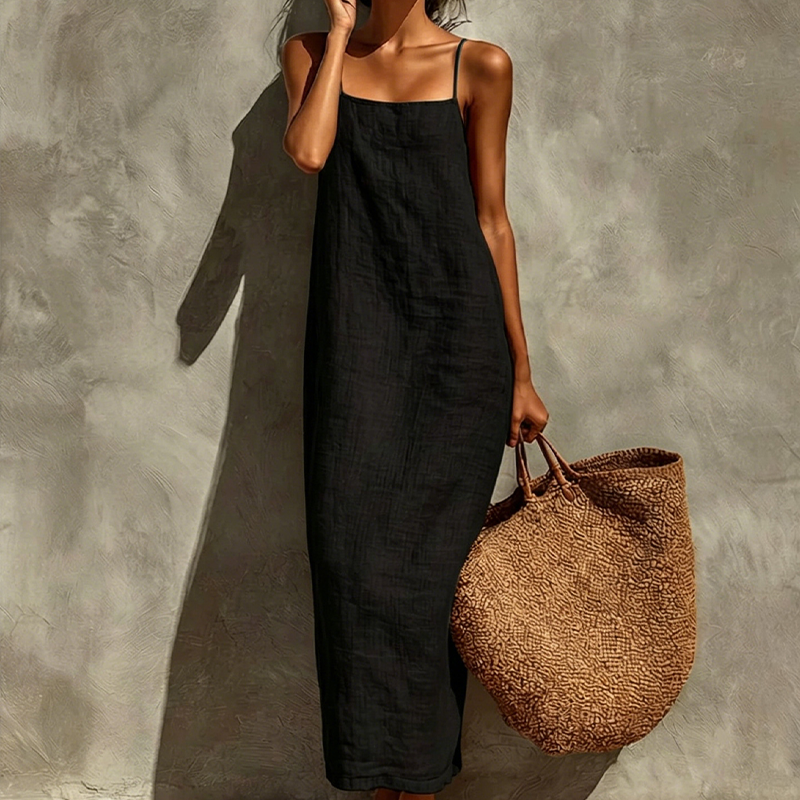 Women's Casual Solid Color Slip Dress