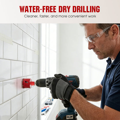 Professional Dry Drilling Hole Saw Kit (6-35mm)