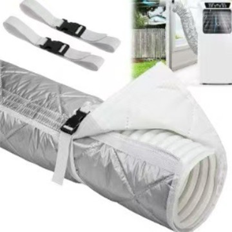 Insulated AC Exhaust Hose Cover