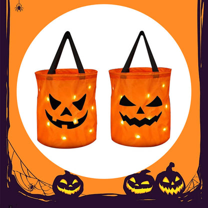 Halloween Glowing Pumpkin Candy Handbag