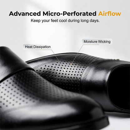 Breathable Slip-On Dress Shoes