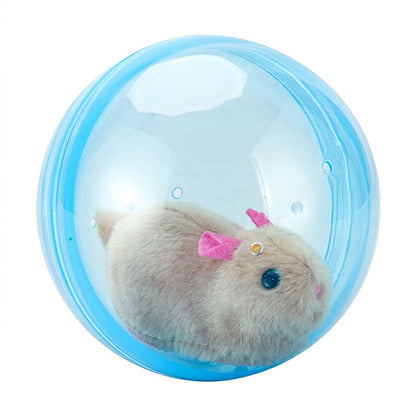 Electric Plush Hamster Rolling Ball Toy for Babies