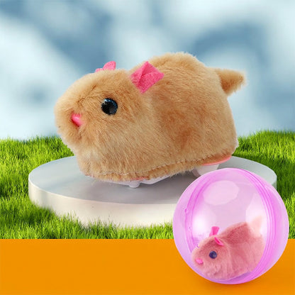 Electric Plush Hamster Rolling Ball Toy for Babies