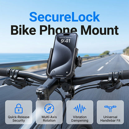 Quick-Release Bike Phone Mount