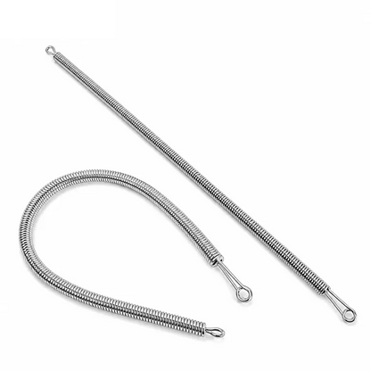 Stainless Steel Flexible Spring Drawstring Threader