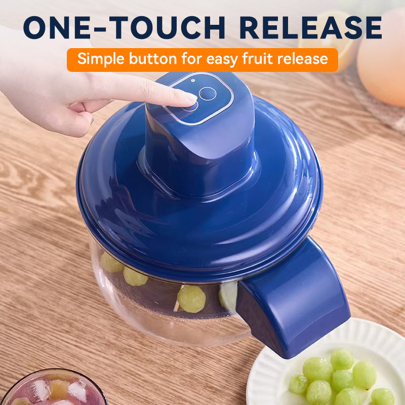 Transparent Electric Fruit and Vegetable Peeler