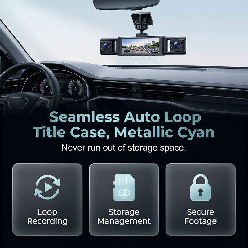 360° Protection 4-Channel Dash Cam