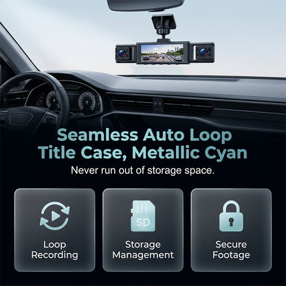 360° Protection 4-Channel Dash Cam