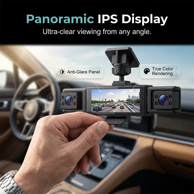 360° Protection 4-Channel Dash Cam