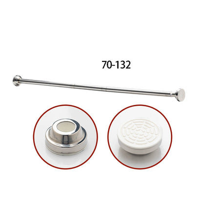 🛏️50% OFF!🔧Adjustable No-Drill Tension Rod – Damage-Free Install, Anti-Slip & Multi-Purpose, Max 15KG Load 🏠