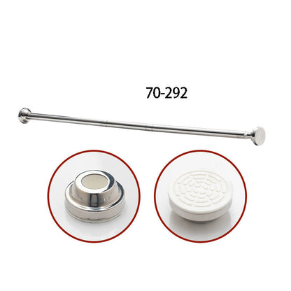 🛏️50% OFF!🔧Adjustable No-Drill Tension Rod – Damage-Free Install, Anti-Slip & Multi-Purpose, Max 15KG Load 🏠