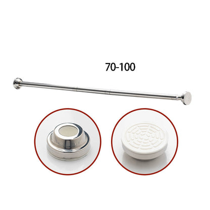 🛏️50% OFF!🔧Adjustable No-Drill Tension Rod – Damage-Free Install, Anti-Slip & Multi-Purpose, Max 15KG Load 🏠