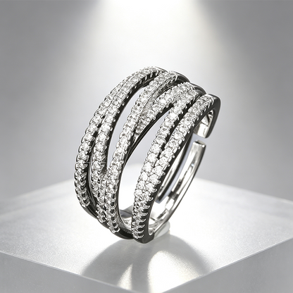 ⏳Time-Limited Special⏰Adjustable Multi-Band Crossover Ring