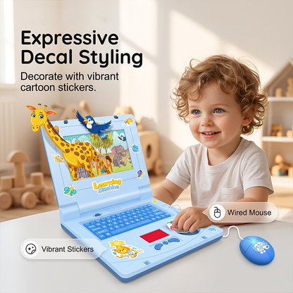 🔥💻 50% Off! 🧸 Interactive Toy Laptop—featuring lights, sounds, and educational games—fostering creativity and motor skills through play 🎵
