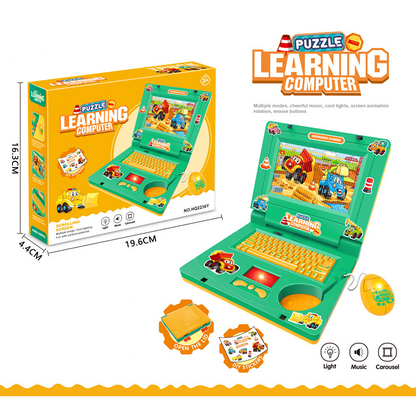🔥💻 50% Off! 🧸 Interactive Toy Laptop—featuring lights, sounds, and educational games—fostering creativity and motor skills through play 🎵