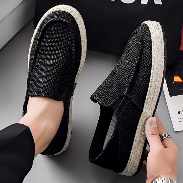 Men's Casual Canvas Slip-On Shoes
