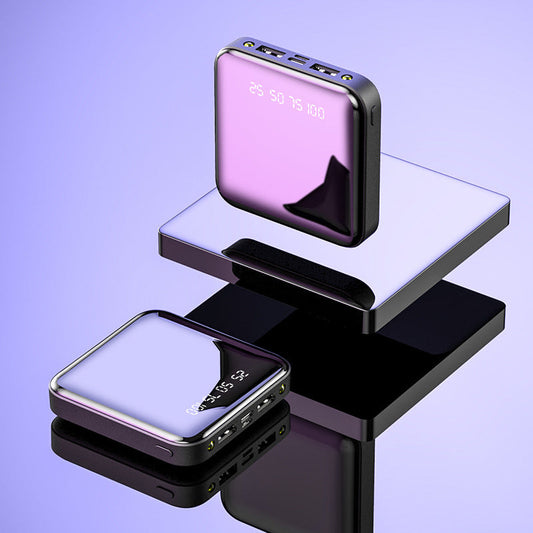 Mini Portable Power Bank | Multi-Port, LED Light, Up to 20000mAh — 43,000+ Sold