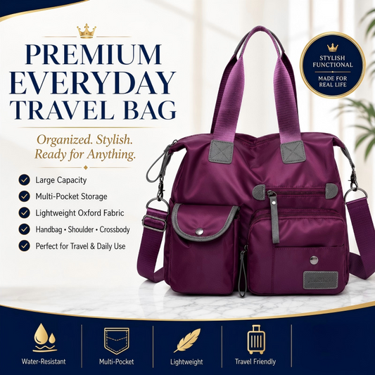 👜 Large Capacity Waterproof Tote Bag for Women