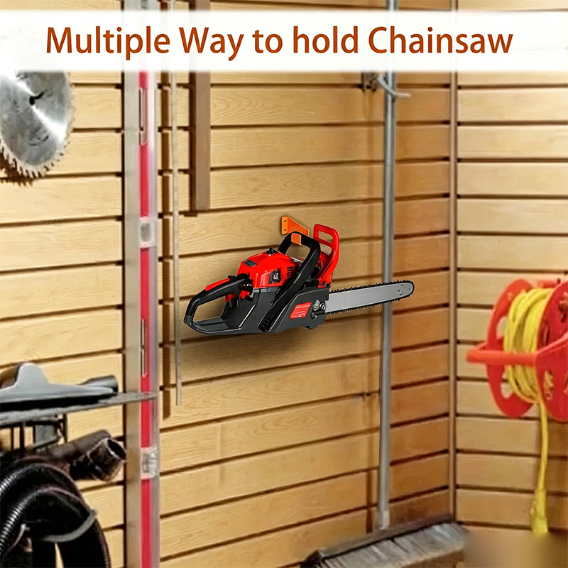 Heavy-Duty Wall Mount Chainsaw Hanger