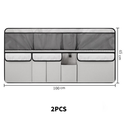 ⏳Time-Limited Special⏰Car Trunk Storage Bag, Hanging Organiser – Large Capacity, Space-Saving & Durable Oxford Fabric🚗