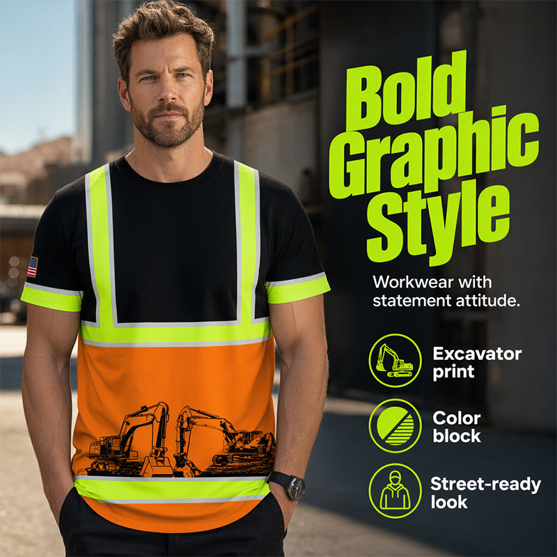 High Visibility Workwear T-Shirt