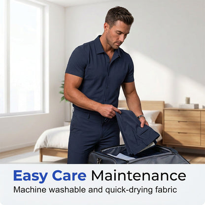 Men's Two-Piece Set Lightweight Casual Suit