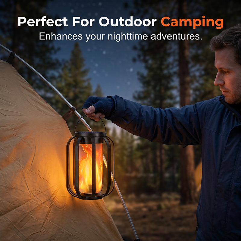 🎁Buy more get more save🎁Solar Flickering Flame Lantern