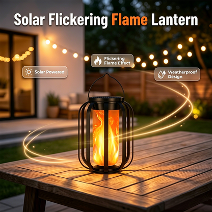 🎁Buy more get more save🎁Solar Flickering Flame Lantern