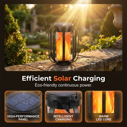 🎁Buy more get more save🎁Solar Flickering Flame Lantern