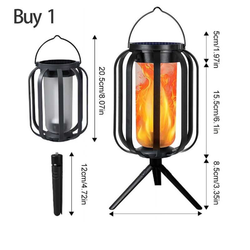 🎁Buy more get more save🎁Solar Flickering Flame Lantern