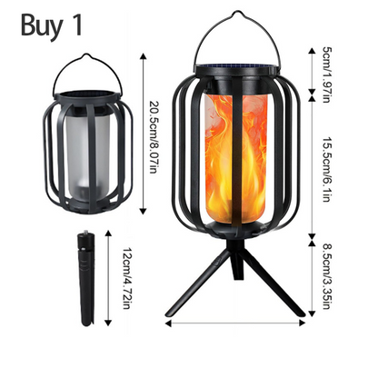 🎁Buy more get more save🎁Solar Flickering Flame Lantern