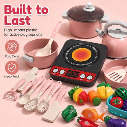 ⭐ DON'T MISS 50% OFF 🍽️ Complete Accessory Set — Cookware, Food & Utensils Included